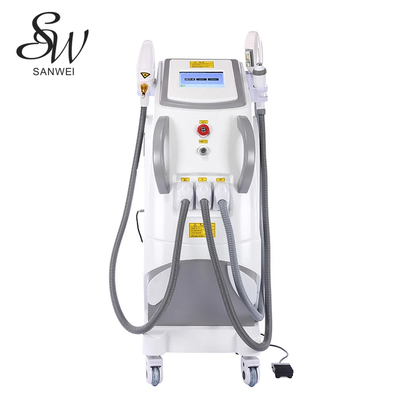 

3 in 1 OPT IPL RF Nd Yag Permanent Laser Hair Removal and Skin Rejuvenation Machine