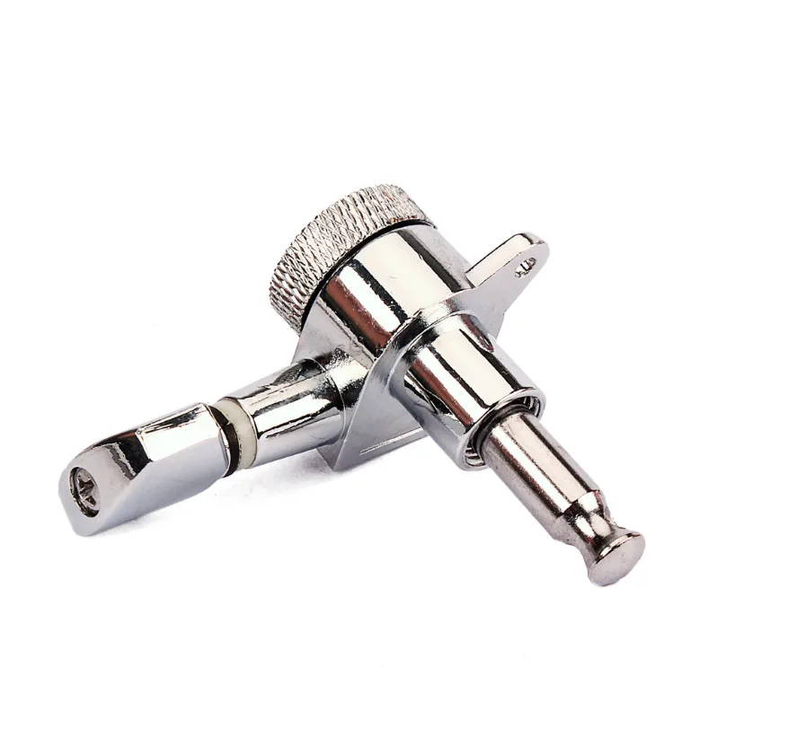 

High Quality Wholesale Custom Cheap 3L+3R Silver automatic Guitar Tuning Keys Acoustic Guitar Head Tuner Pegs