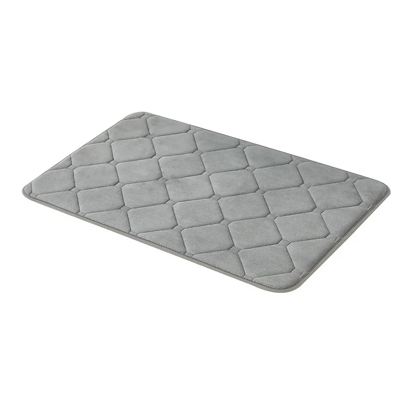 

i@home modern absorbent custom anti slip memory foam bath mat, Picture