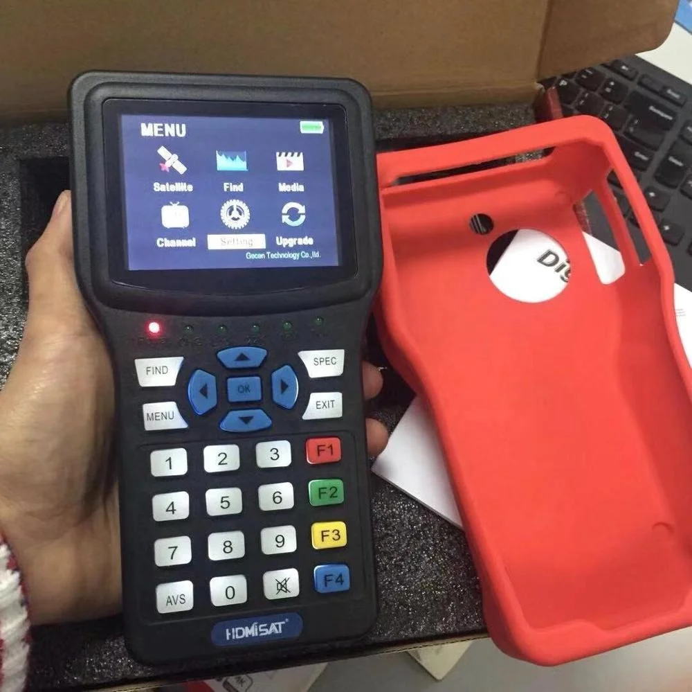 Gecen Sf3700gc Digital Satellite Finder Meter Professional Hd