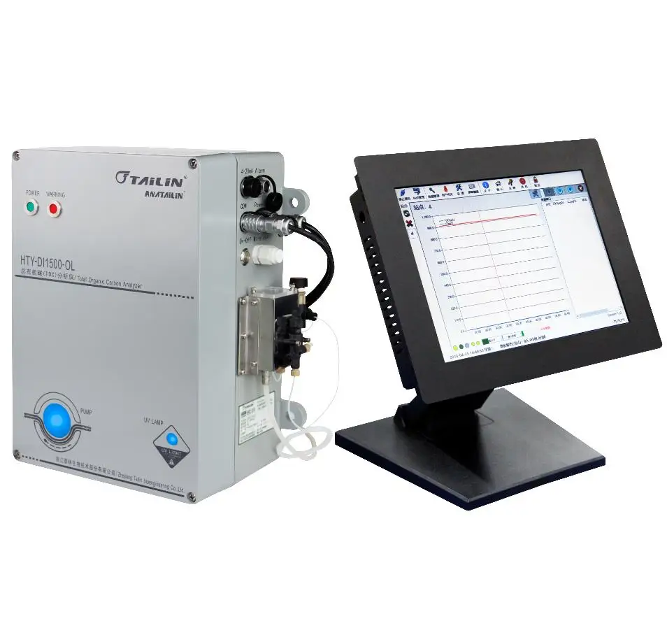 
TOC Analyzer water test device for total organic carbon test directly electric conductivity method portable or online 