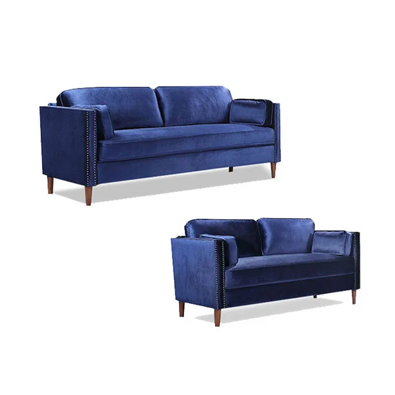 

Hot Sale HooSeng Free Shipping Sofas Sofa Sectionals Living Room Sofas, Blue