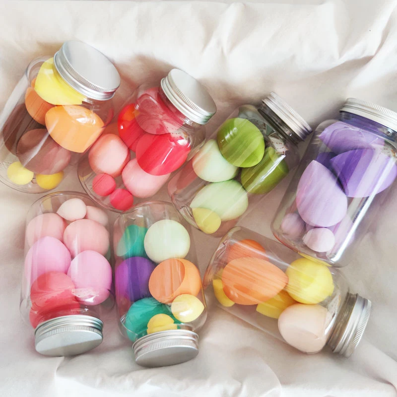 

Latex Free Natural Super Soft 3d Beauty Sponge Blender Set Private Label Mini Foundation Makeup Sponge With Case