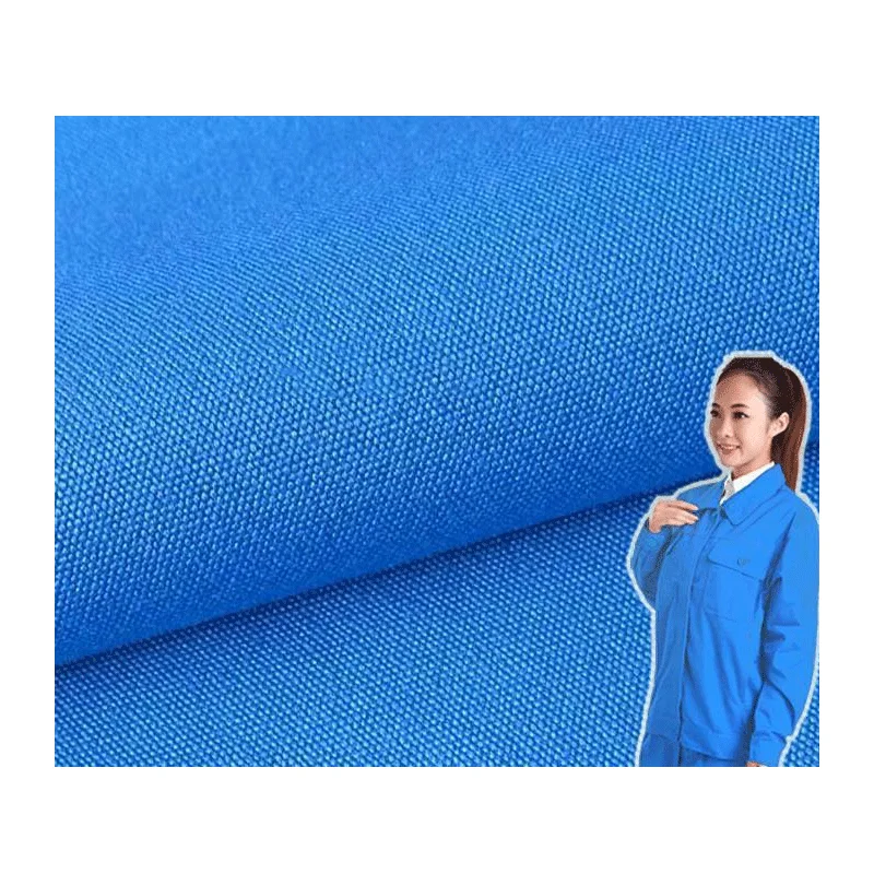 

Customized colors high good quality 100%cotton canvas solid fabric workwear fabric