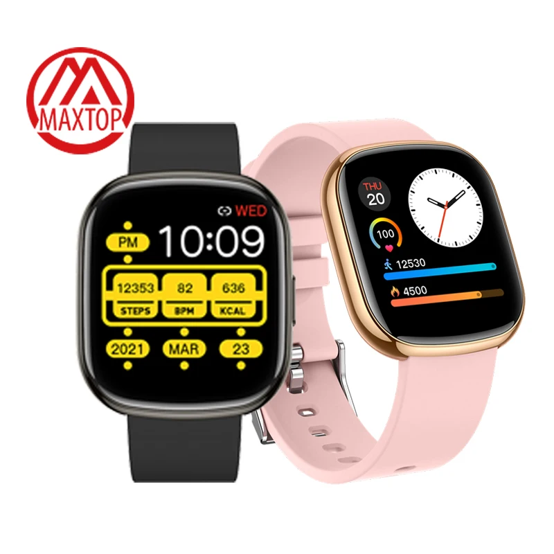 

Maxtop New Arrival Reloj Intelligent Smartwatch Men Woman Heart Rate Monitor Sleep Tracker CE Rosh Smart Watch