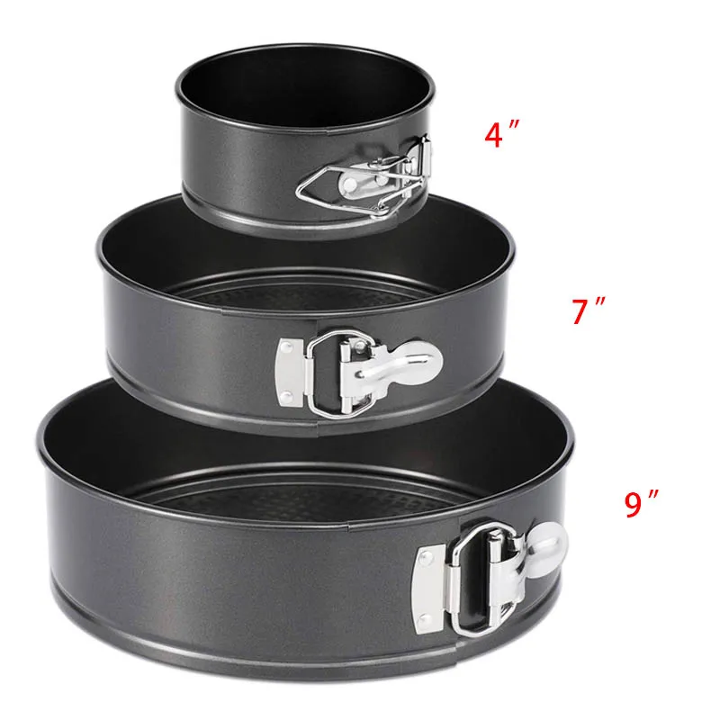 

Cake Makers Tins Tools Non-Stick Coating Kitchen Springform Loaf Pan Set