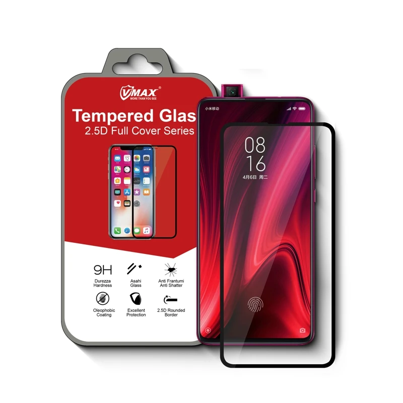 

Hot Sell 11D For Redmi K20 Full Glue Full Cover Tempered Glass Screen Protector