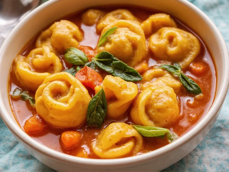 Perfect Vegan Tortellini Soup Recipe in 30 Minutes