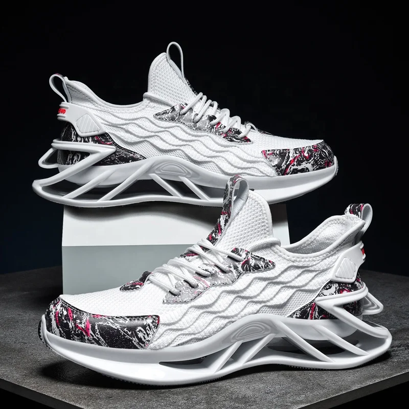 

2020 Men Sneakers Outdoor Hot Sell Breathable Trend Casual Shoes For Man Loafers New Zapatos Hombre Fashion Sneakers For Men, White,black