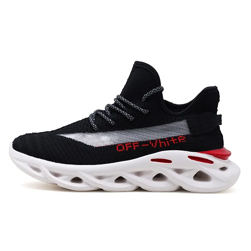 

New Blade Shoes Fashion Breathable Sneaker Comfortable Men'S Jogging Casual Sports Shoes Air Running, As picture shown