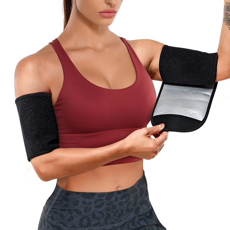 

Gym Fitness Sauna Arm Trimmer Sweat Bands Arm Slimmer Shapers Sauna Slimming Lose Fat Women Arm Shaper
