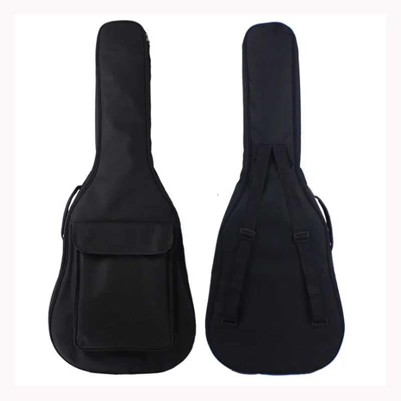 

Black color strap guitar cover bag,41" waterproof foam guitar bag