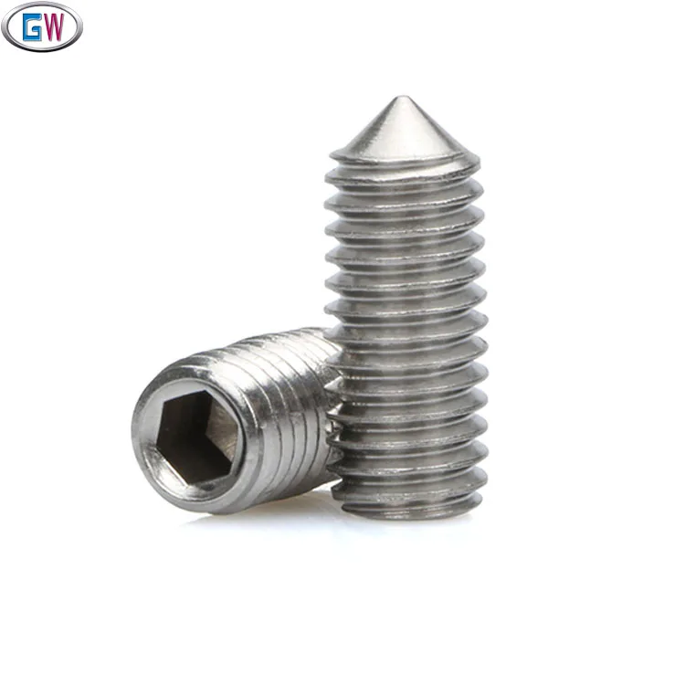 
Stainless Steel 304/316 Socket Cup point Set Screws 