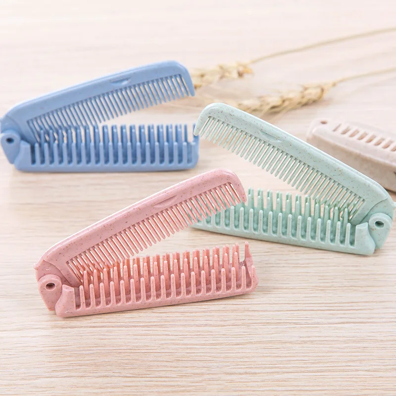 

Hairdresser Household Long Hair Antistatic Comb Portable Wheat Comb Portable Make-up Comb, As show