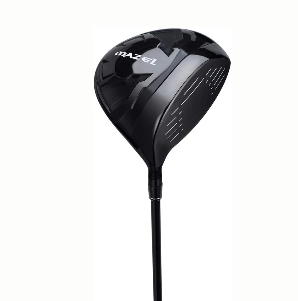 

MAZEL Golf Club Set 460CC Graphite Shaft, China Wholesale Custom Black Mens Golf Club Driver Wood made in china golf clubs