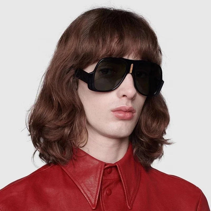 

New Arrival Big Square Frame Sun Glasses Luxury Brand Gradient Sun Shades Fashion Trendy Oversized Women Men Sunglasses 2021