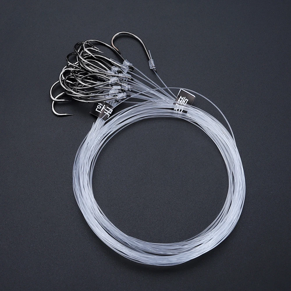 

Newbility #7-20 multi-size rigs with high quality hooks wire fishing rig accessories pesca