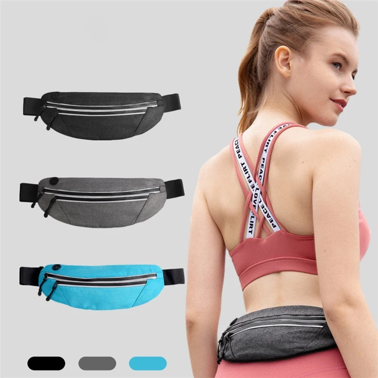 

2021 running outdoor hiking reflective waist bag, Durable Fanny Waist Pack Waist Bag