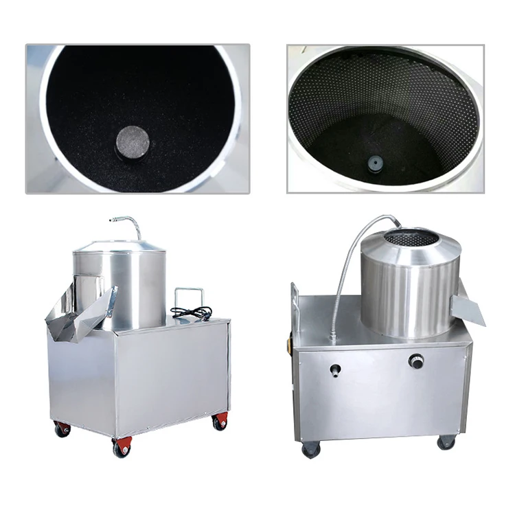 Industrial Commercial Electric Automatic Potato Washing Machine Peeling  Machine Potato Peeler Potato Cleaning Machine 120 250 Kg/H From Maiou,  $860.99