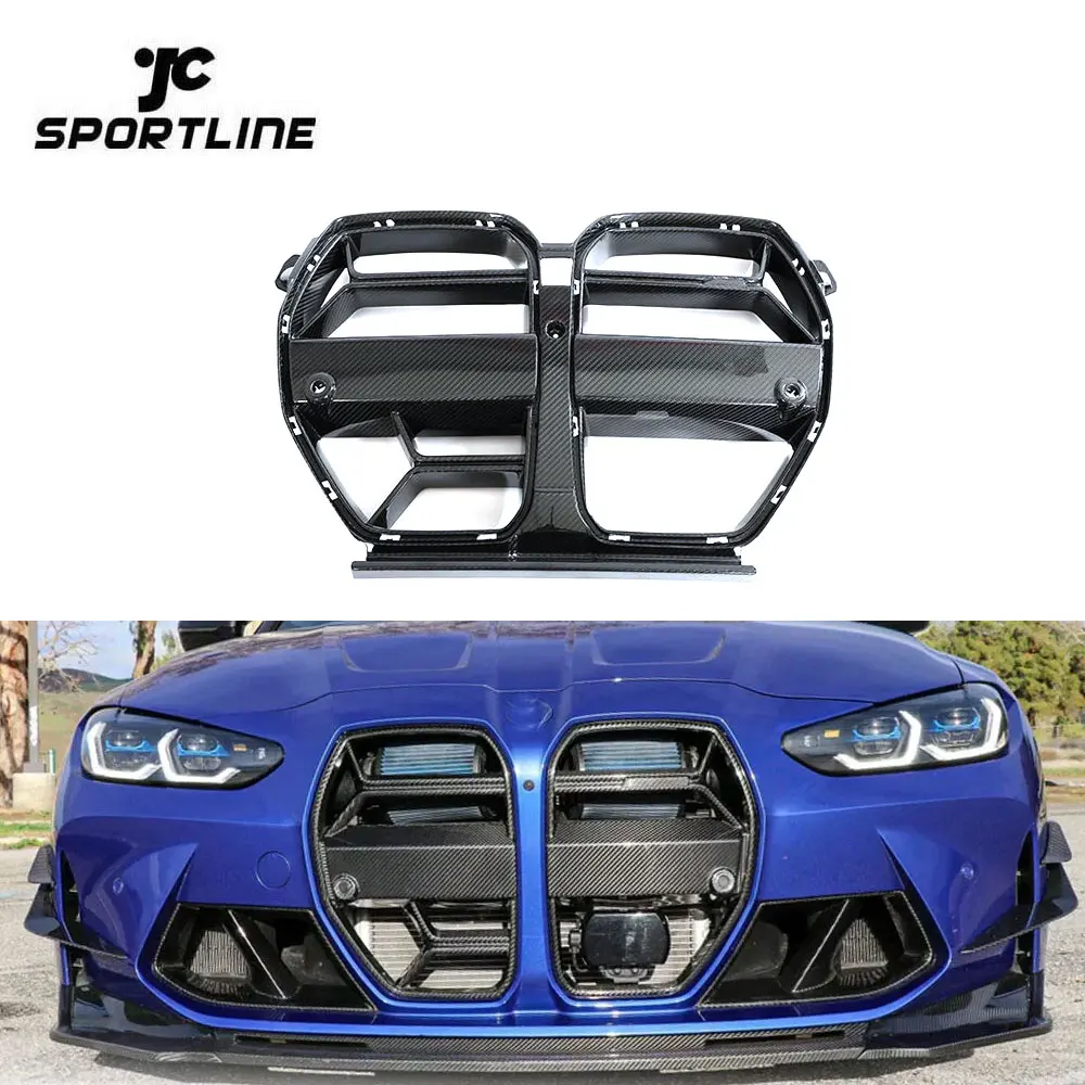 

Dry Carbon Fiber G8x M3 CSL Front Grill for BMW G80 M3 G82 G83 M4 Competition 2020-2023
