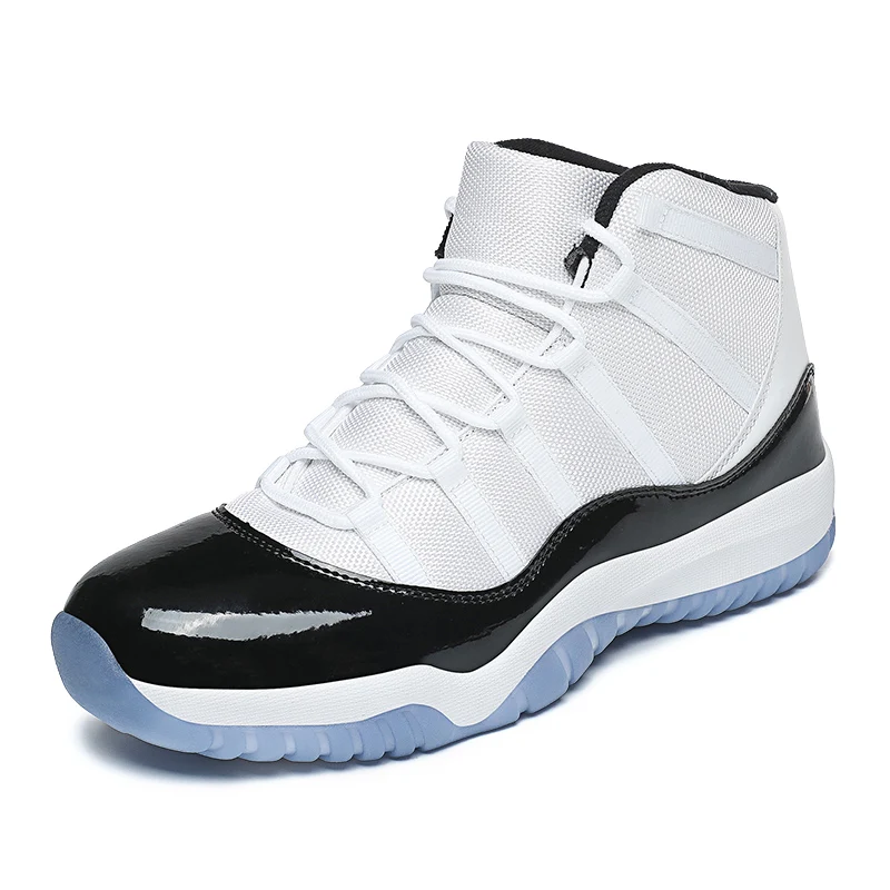

Basketball-Shoes Sports-Sneakers High-Top Jordan Cushioning Men for Men's Outdoor Breathable, Picture