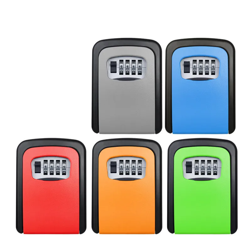 Lock Master Key Safe Box Outdoor Wall Mount Combination Password Lock