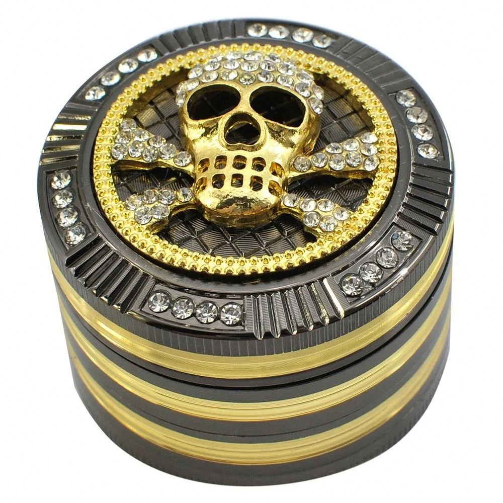 

Wholesale New Diamond Animals 4-piece Dry Herb Grinder Diameter  Zinc Alloy Transparent Grinder jhcentury, Picture