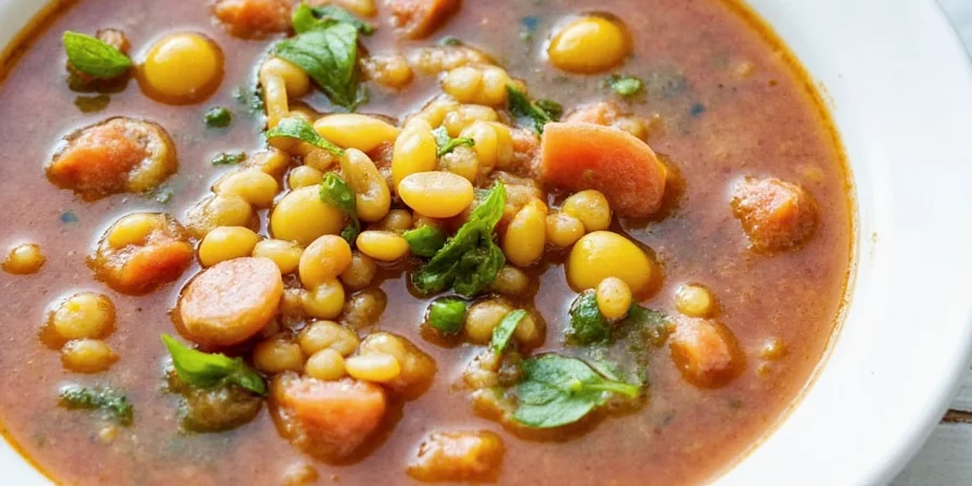 Serving Italian Wedding Soup