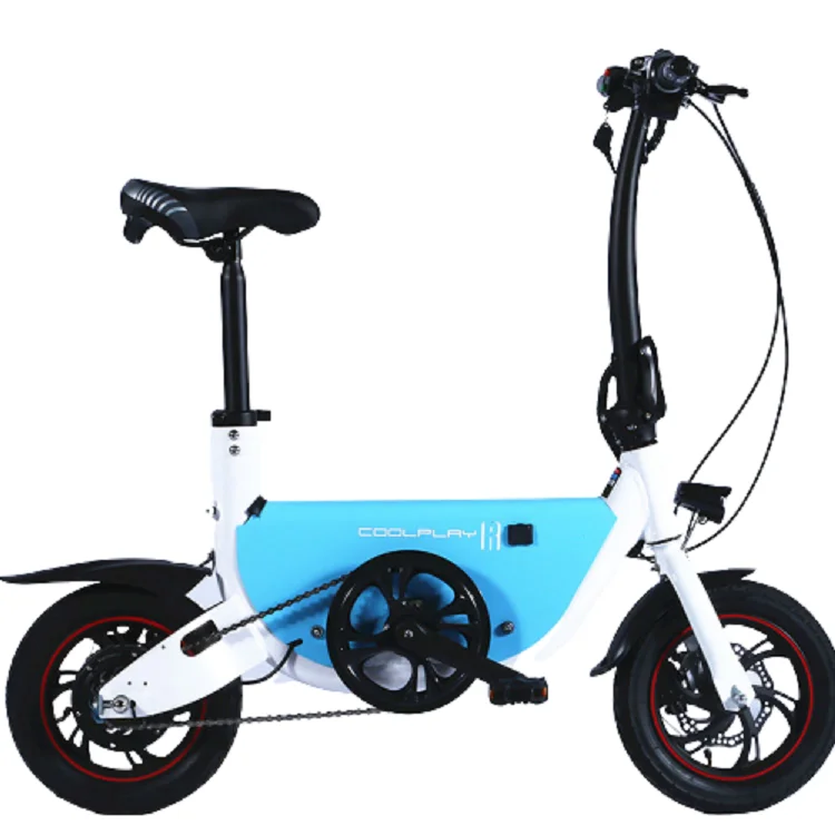 

Made in China electric fold up bikes 12 inch folding electric bike 350w, Black red, black gray, white blue, white pink