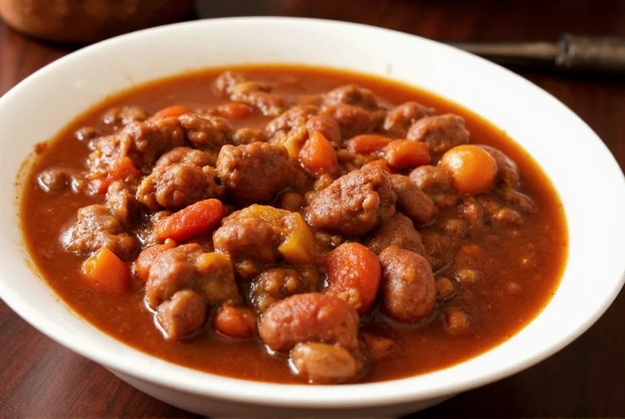 ground meat chili recipe