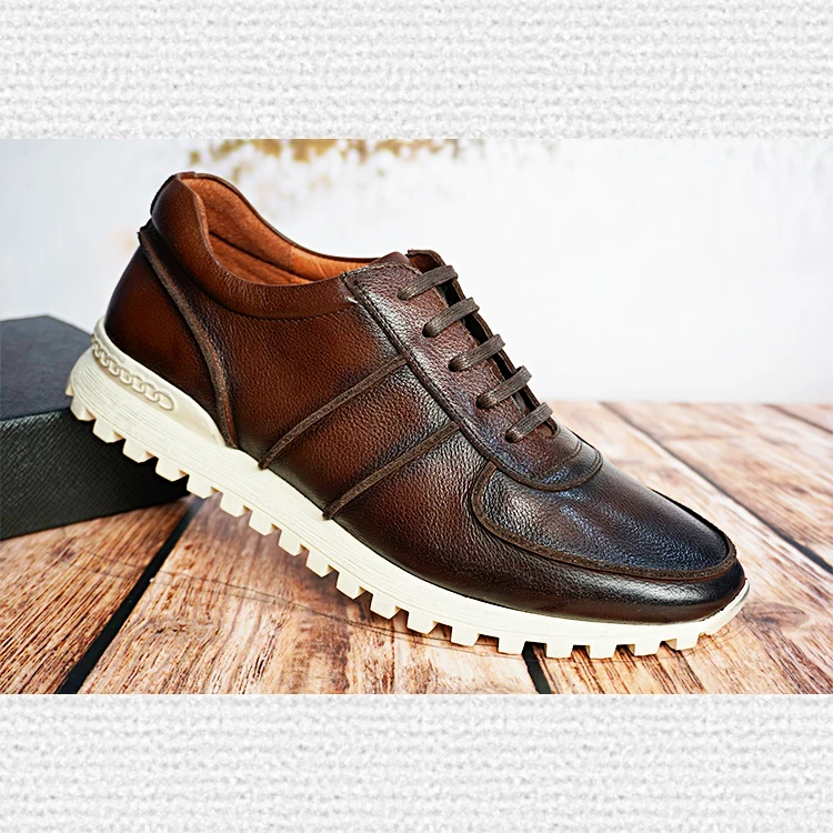

Leather boat shoes for men italian genuine wholesale