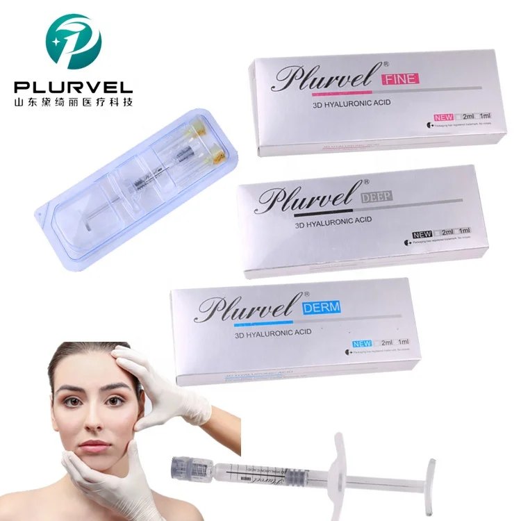 

Plurvel brand 1ml hyaluronic acid anti-aging fillers injection