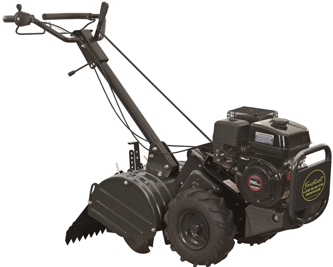 196cc 6.5hp Dual Rotating Cultivator Tiller Rotary Hoe Bm11123 - Buy ...