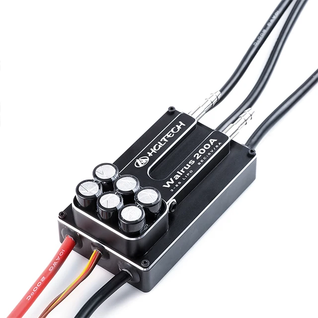 

HGLTECH Factory Supply High Voltage 3-8s IP68 200A Waterproof Brushless ESC For Electric Jet Ski