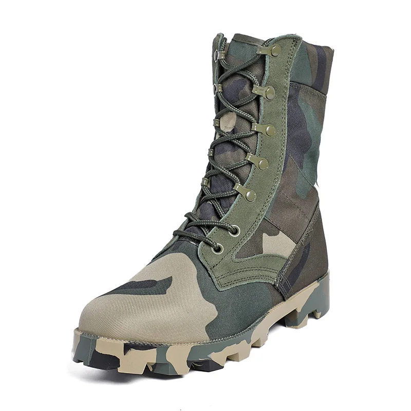 

Men's Lace up army safety shoes Military Tactical Boots, Army green,khaki,blue