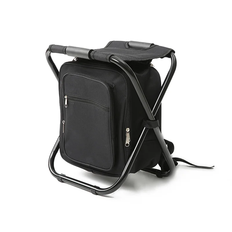 

camping picnic folding backpack beach camping cooler bag chair, Customized color