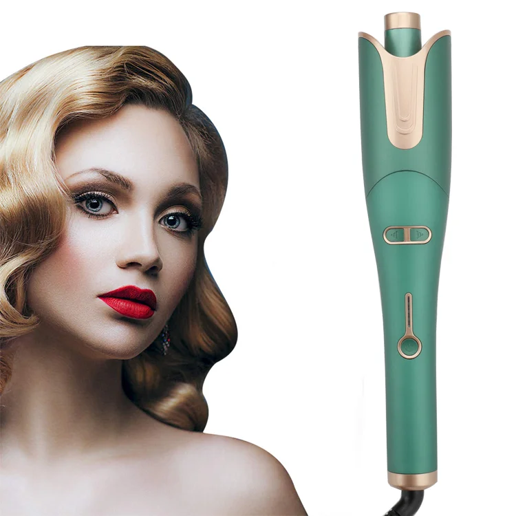 

Lcd Digital Rotating Automatic Hair Curlers Rollers Wand Electric Big Wavy Cordless Hair Curlers