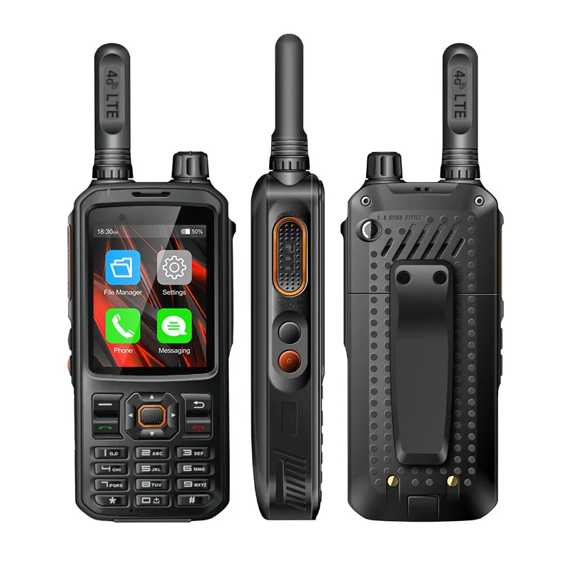 

Unlocked UNIWA F320 Zello 4G LTE Real PTT PoC Android Radio walkie talkie long range 100 km