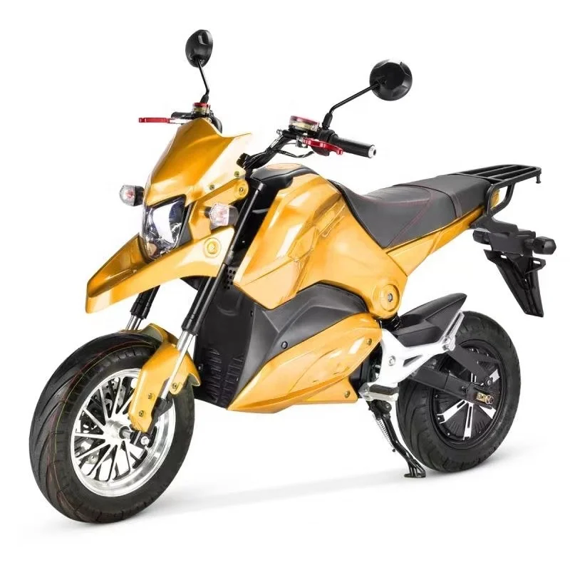 

China high performance 72v 2000W 12inch adult racing scooter electric motorcycles