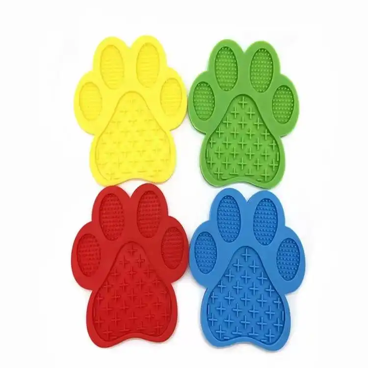 

Slow Feeder Dog Mat Licking mat Puzzle Toys for Calming Mat Anxiety Relief Promote Health Pet Feeder