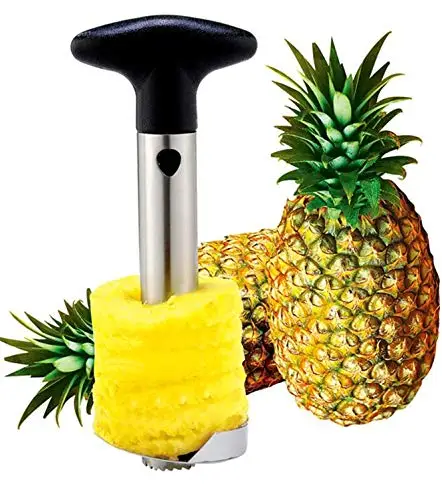 

Amazon Hot sale product Custom 304 430 Stainless Steel Commercial peeler pineapple Corer machine Peeler and slicer tool