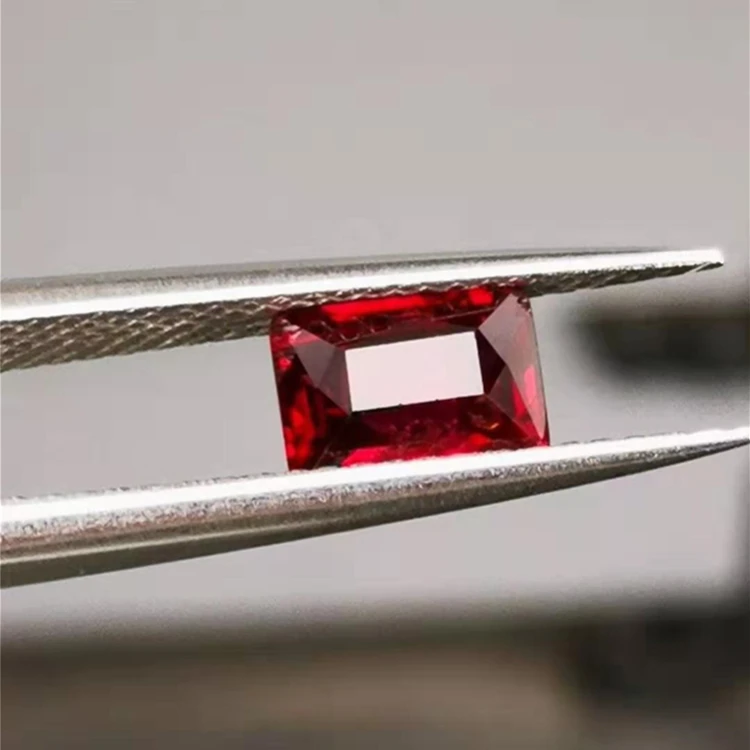 

High Quality Jewelry Gem Stones Pigeon Blood Red Color 1.3ct Natural Unheated Ruby Loose Gemstone
