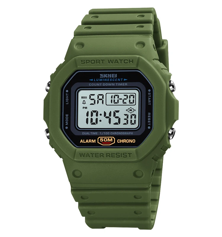 

SKMEI 1628 Hot selling outdoor small square waterproof sports watch
