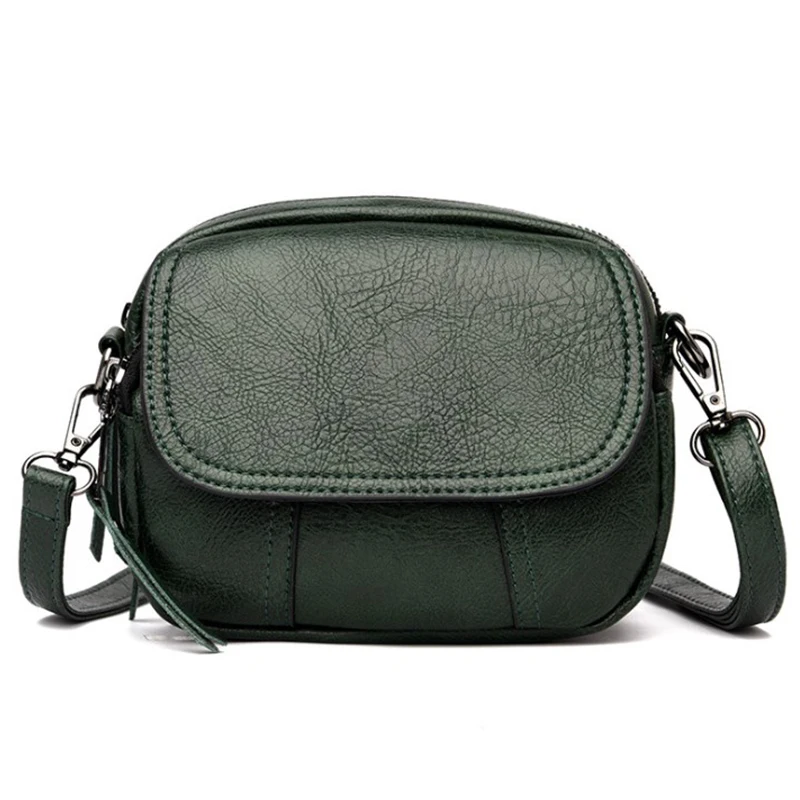 

Custom Messenger Bags Multi Layers Monogram Personalized Mini Women Leather Crossbody Bags, As pic show