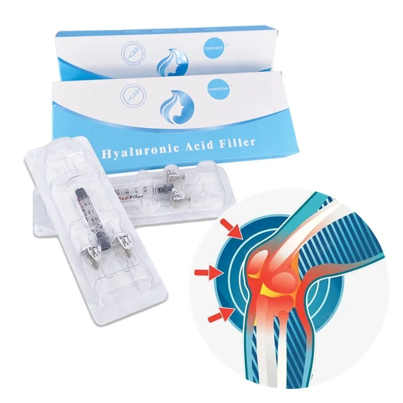 

Knee joint injection non cross linked ha dermal filler gel