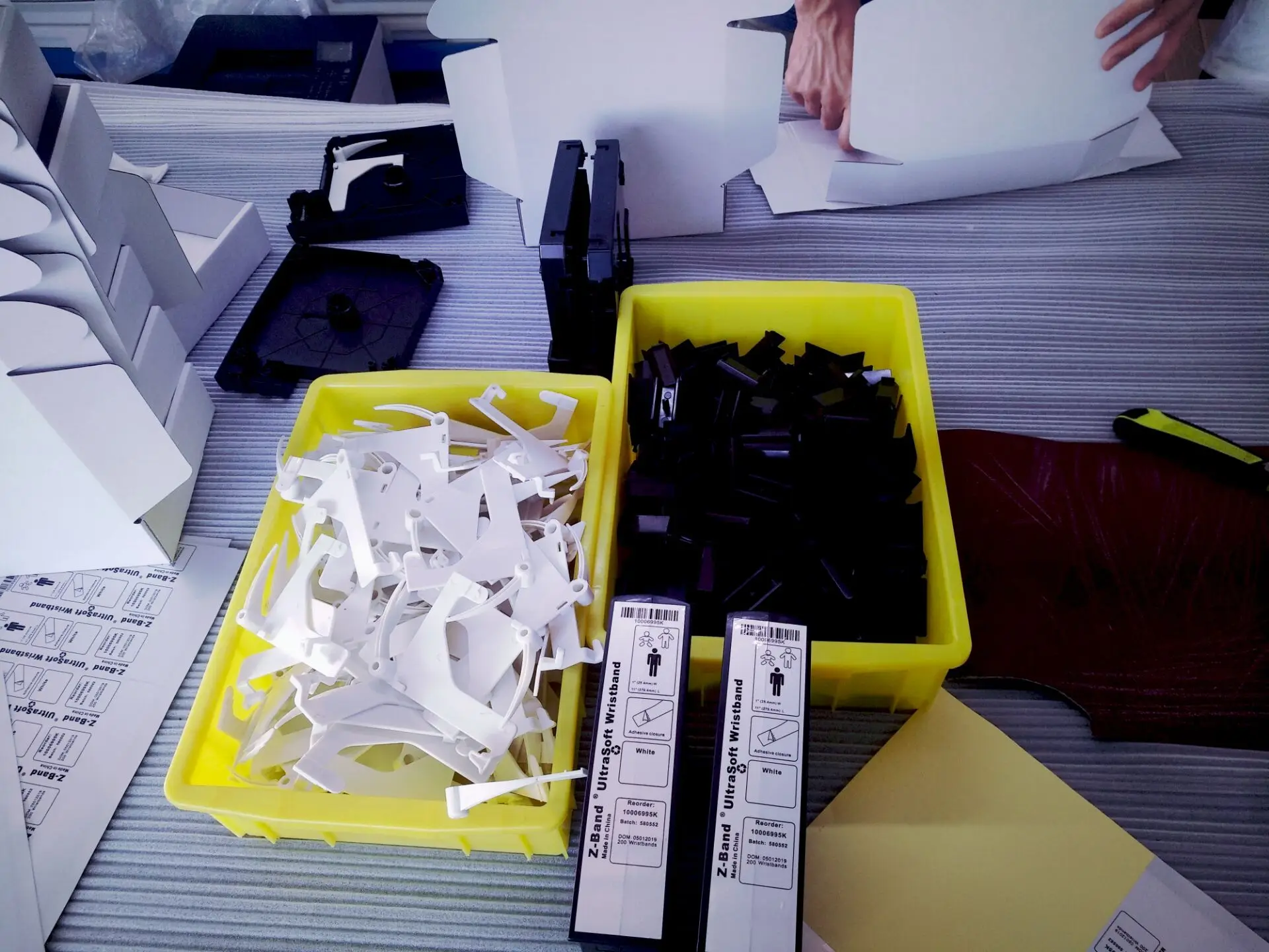 Linkwin09 Bracelet For Hospital Barcode Label Machine Printer For Zebra