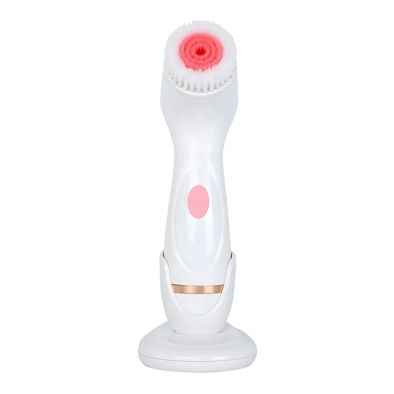 

New silicone facial cleansing massage brush for skin beauty facial cleansing brush