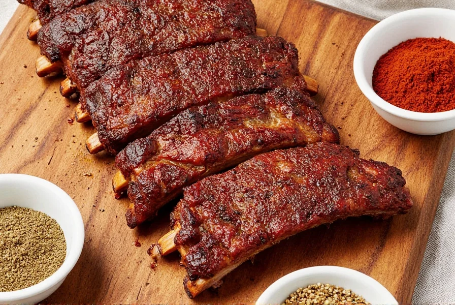 Posterior ribs on a grill