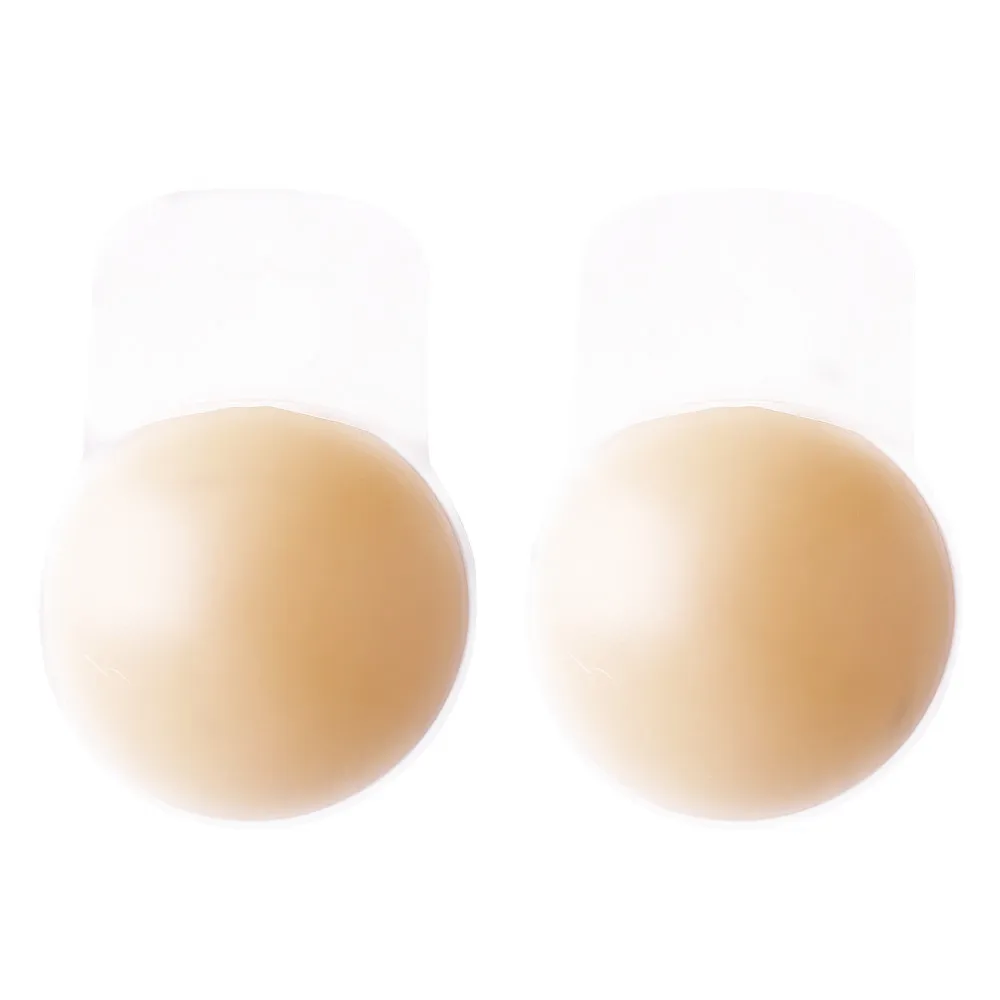 Sticky Bra Push Up Nipple Covers Silicone Breast Petals Pushing