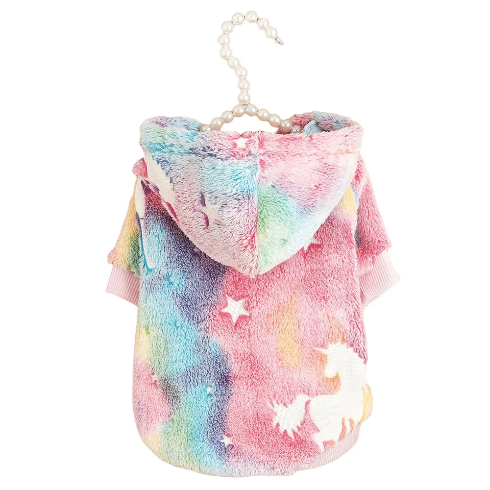 

Manufacturer 2023 New Pet Casual Hoodie Dog Unicorn Hooded Clothes Autumn And Winter Teddy Clothes Cute Cartoon